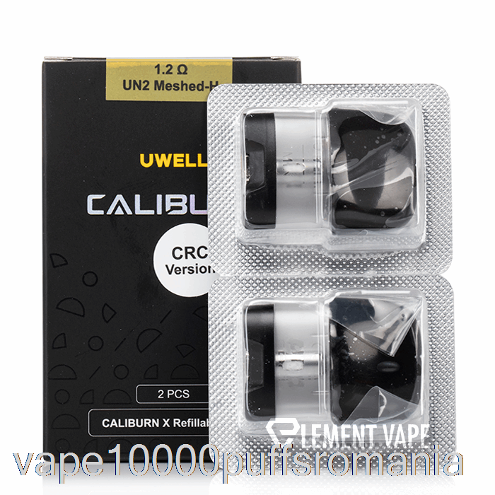 Vape Romania Uwell Caliburn X Capsule De Schimb 3ml Pod + Bobină De 1.2ohm